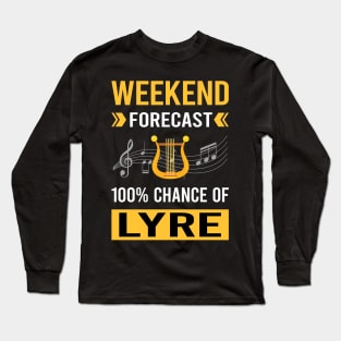 Weekend Forecast Lyre Long Sleeve T-Shirt
